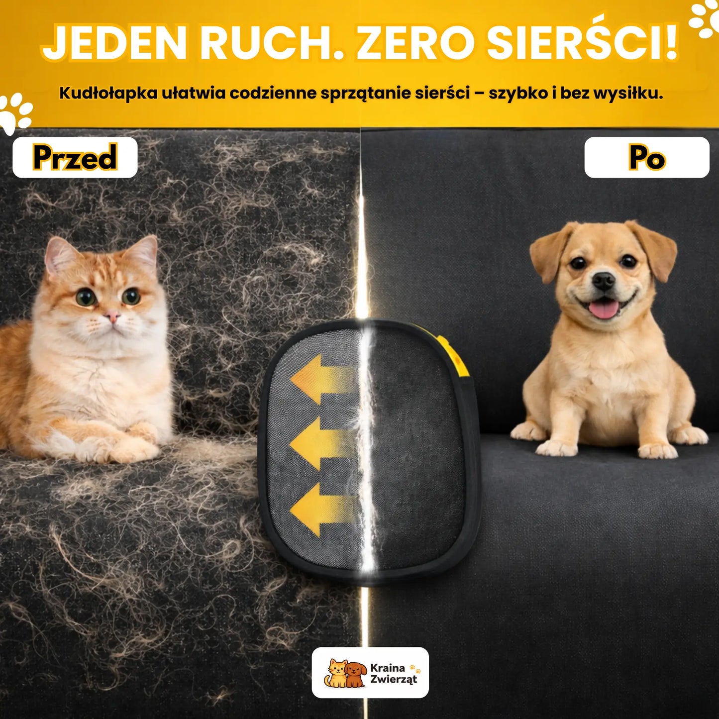 Kudłołapka - czysty dom bez sierści